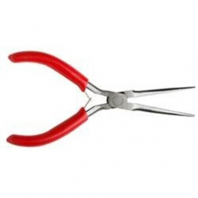 Long Needle Nose Pliers with Soft Grip 6"
