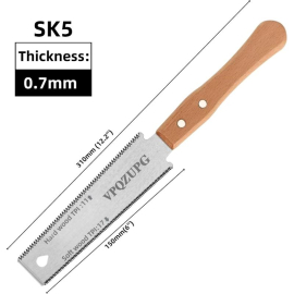 6" Japanese Fine/Coarse Toothed Razor Saw