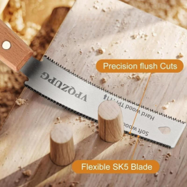 6" Japanese Fine/Coarse Toothed Razor Saw