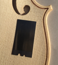 Mini Scraper Blade, Rectangular, .4mm thick