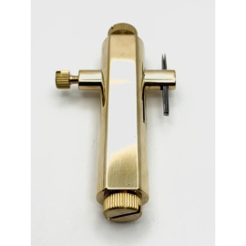 Purfling channel cutter, solid brass