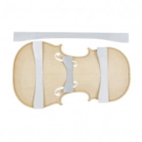 Herdim Violin Arching TOP Template Set, Strad Mediceo 1716
