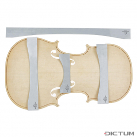Herdim Cello Arching TOP Template Set, Montagnana 1729