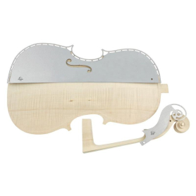 Herdim 2-pc. Cello Template Set, Strad Spanish 1694