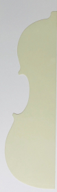 Pattern of Violin, Guarnerius Model