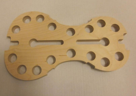 Violin Mold, Guarn. Model