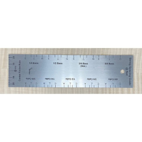 Cello/Bass String Nut Spacing Guide, Flexible