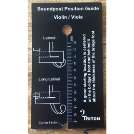 Soundpost Position Guide, Violin & Viola
