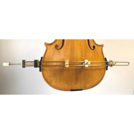 VN/VA Brass Crack Clamp, 300mm, Rubber Jaws with Jack Screws