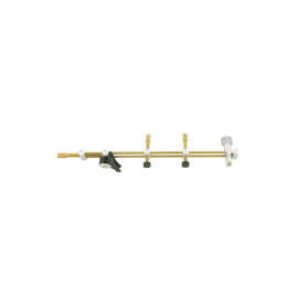 Herdim Crack Clamp, Violin, Brass for F-holes, Rubber Foot