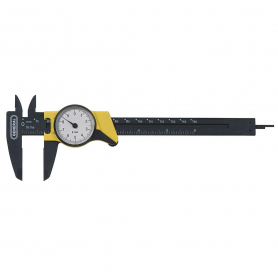 Flat Plastic Measuring Caliper, 150mm