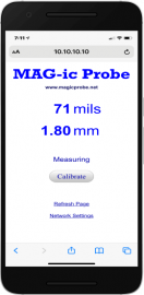 MAG-ic Probe WiFi Thickness Gauge