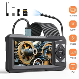 5.5mm Endoscope Camera with Light and Monitor