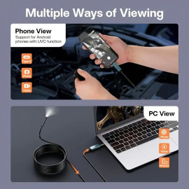 5.5mm Endoscope Camera with Light and Monitor