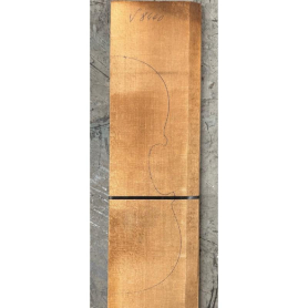 Vintage Violin Top, Spruce, 80+ Years, Fine Even Grain