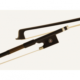 Violin Carbon Graphite Bow, 4/4 - 1/16, Choose Size