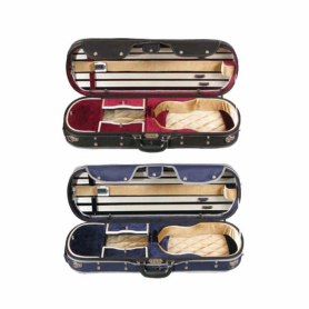 Deluxe Violin Oblong Case with Suspension, by Core, Select Color