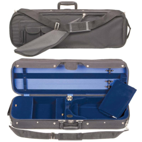 Bobelock Oblong Violin Case with hygrometer, Choose Color