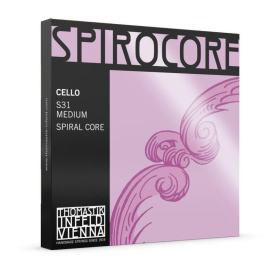 Spirocore Cello Strings, Choose String or Set from Dropdown Box