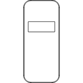 CAG Finger Planes, Flat Sole, Stainless Steel, Mould A