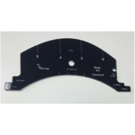 Bass Classical  Deluxe Set-up Template. Select size