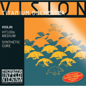 Vision Titanium Orchestra Violin Strings and Sets, Select