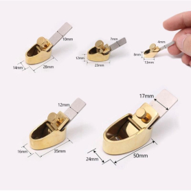 Brass Finger Plane, Arched, Choose size from dropdown box below.