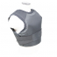 Black Concealed Carrier Vest with two Level IIIA Ballistic panels