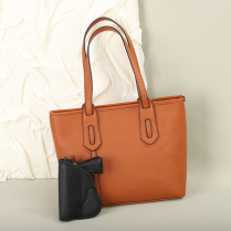 PURSE/PU/BROWN