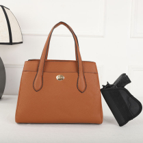 PURSE/PU/BROWN