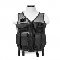 Mesh Tactical Vest/ SIM/ Blk