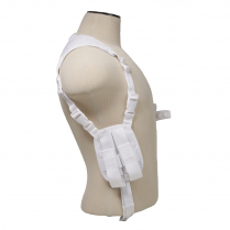 Hlstr/Amb Hrztl Shld/Wht