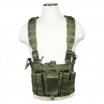 Vest/AR&Pistol Chest Rig/Grn
