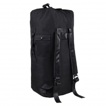 Large Duffel Bag -  Black