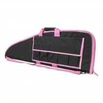 Gun Case/36in/Blk/Pink Trim