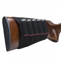Shotgun Stock Shell Pouch/Blk