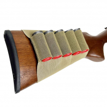 Shotgun Stock Shell Pouch/Tan