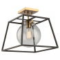 BRIDGETOWN 1LT CAGE SEMI FLUSH