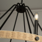 PERRIS 8 LT. CHANDELIER RATTAN