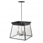 LUCIAN 4-LIGHT 18" CHANDELIER