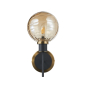 GEM WALL SCONCE (AMBER GLASS)