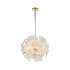 BLOOM 18-LIGHT 19.5" CHANDELIER