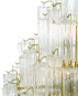 SOPHIA CHANDELIER CLEAR GLASS