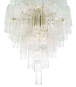 SOPHIA CHANDELIER CLEAR GLASS
