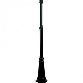 Classico Black Outdoor Cement Post Base