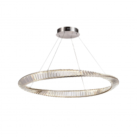 STELLA CHANDELIER SATIN NICKEL
