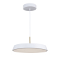 LEXI LED PENDANT WHITE (12"D.)