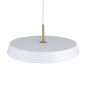 LEXI LED PENDANT WHITE (12"D.)