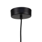 LEXI LED PENDANT BLACK (16"D.)