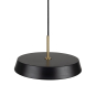 LEXI LED PENDANT BLACK (16"D.)